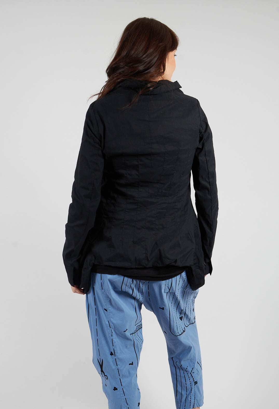 Feature Pocket Jacket in Black