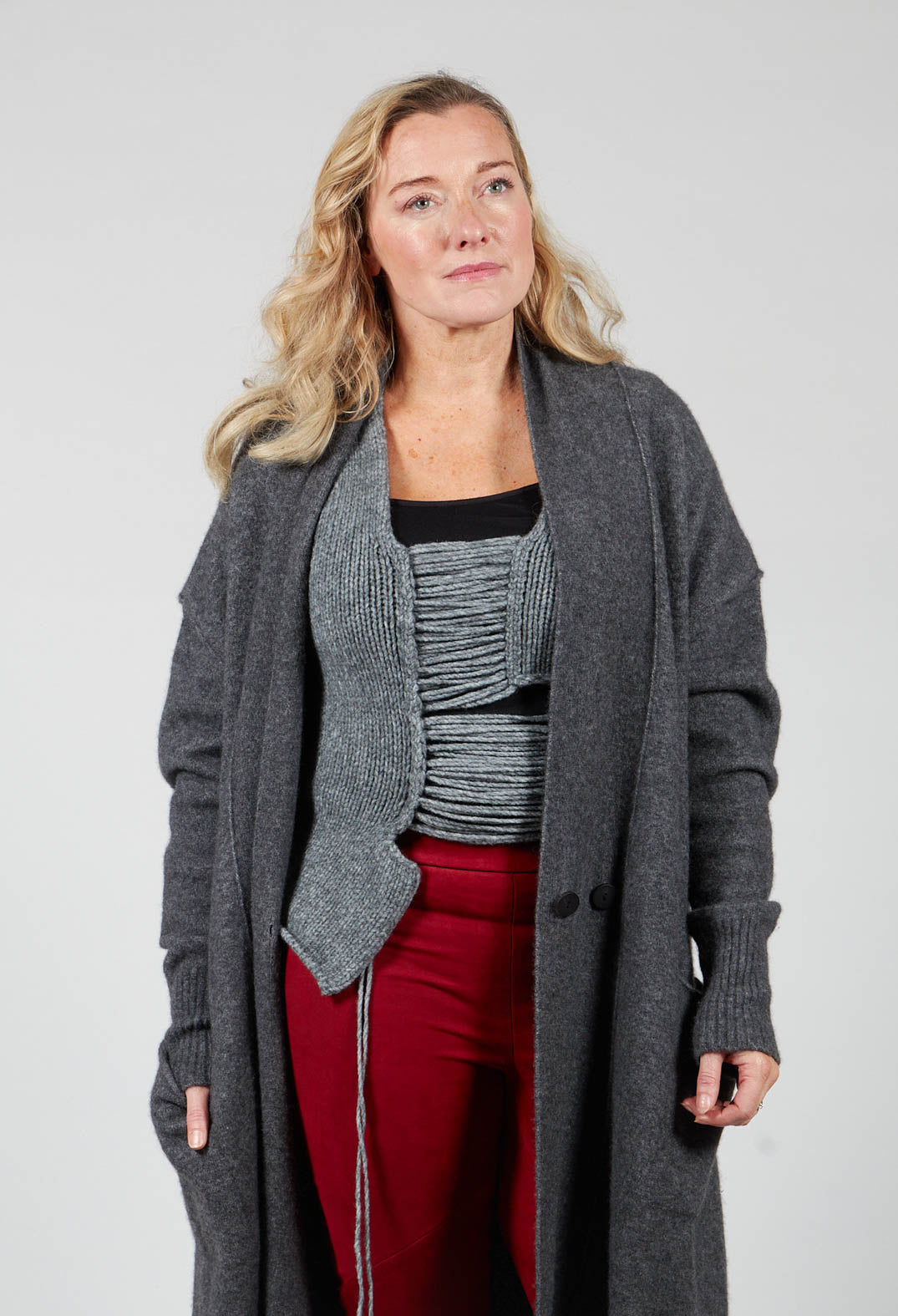 Better-Than-Wool Cardigan - Graphite