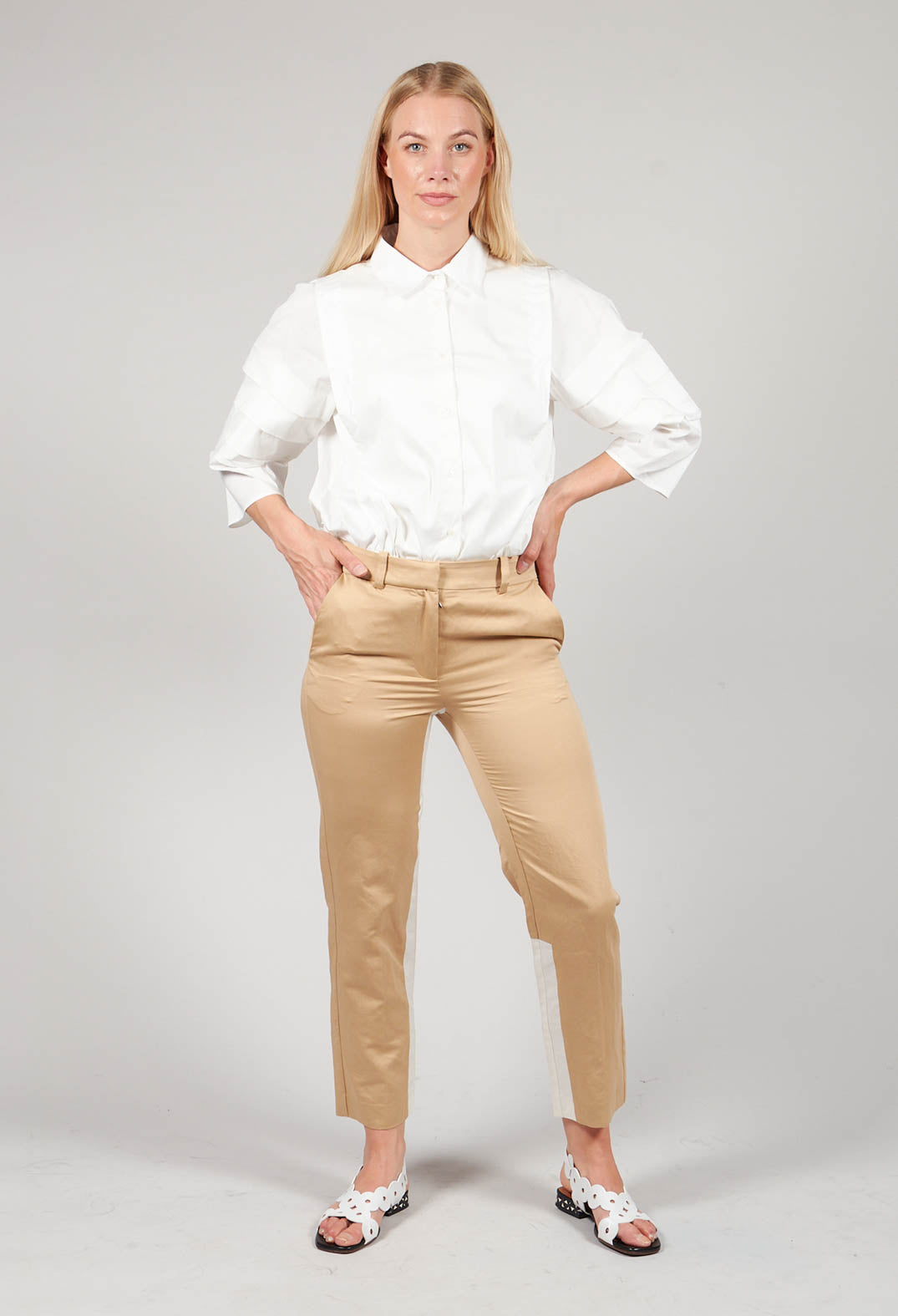 Tailored Trousers in Cerotto