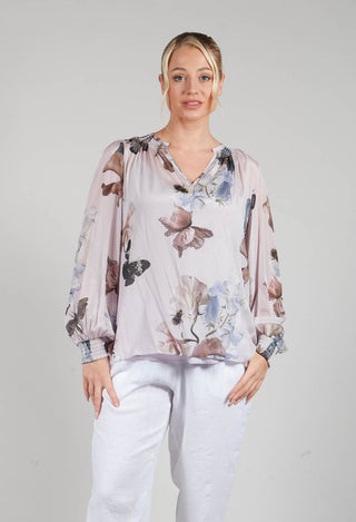 Nora Blouse in Floral Bay