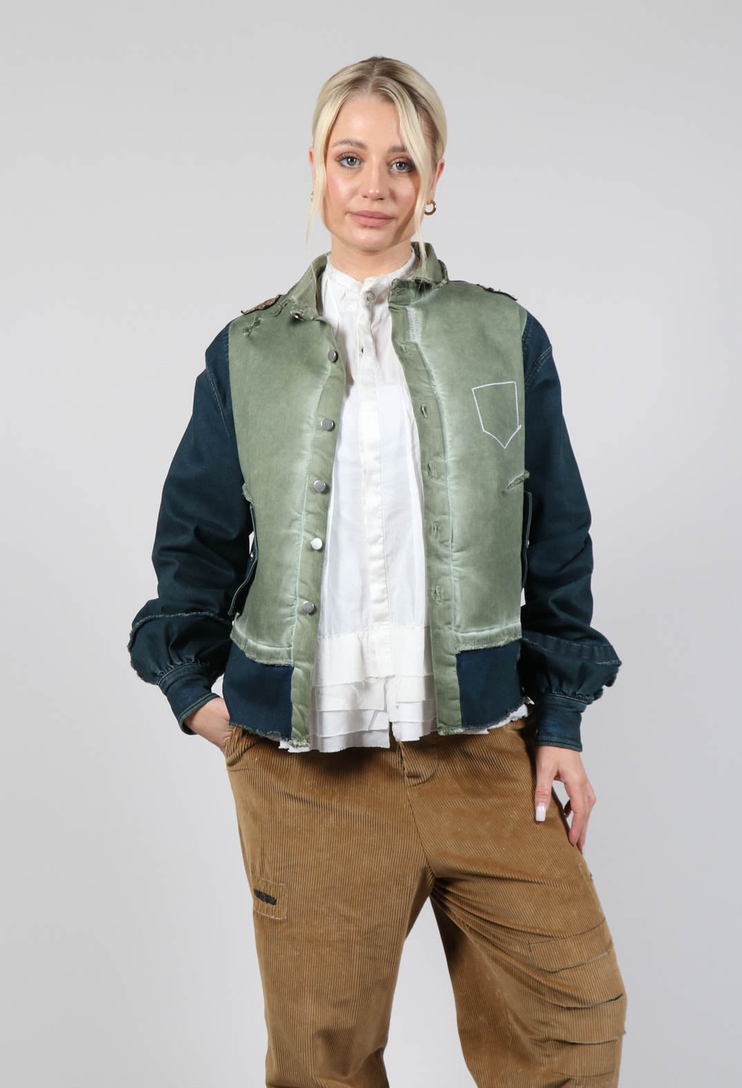 Denim Jacket, HOT PINK – Oliviya's Fabrics