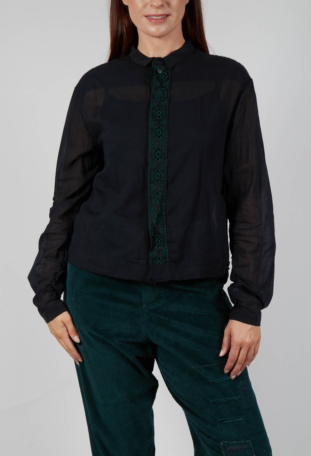 Sheer Silk Blouse in Original