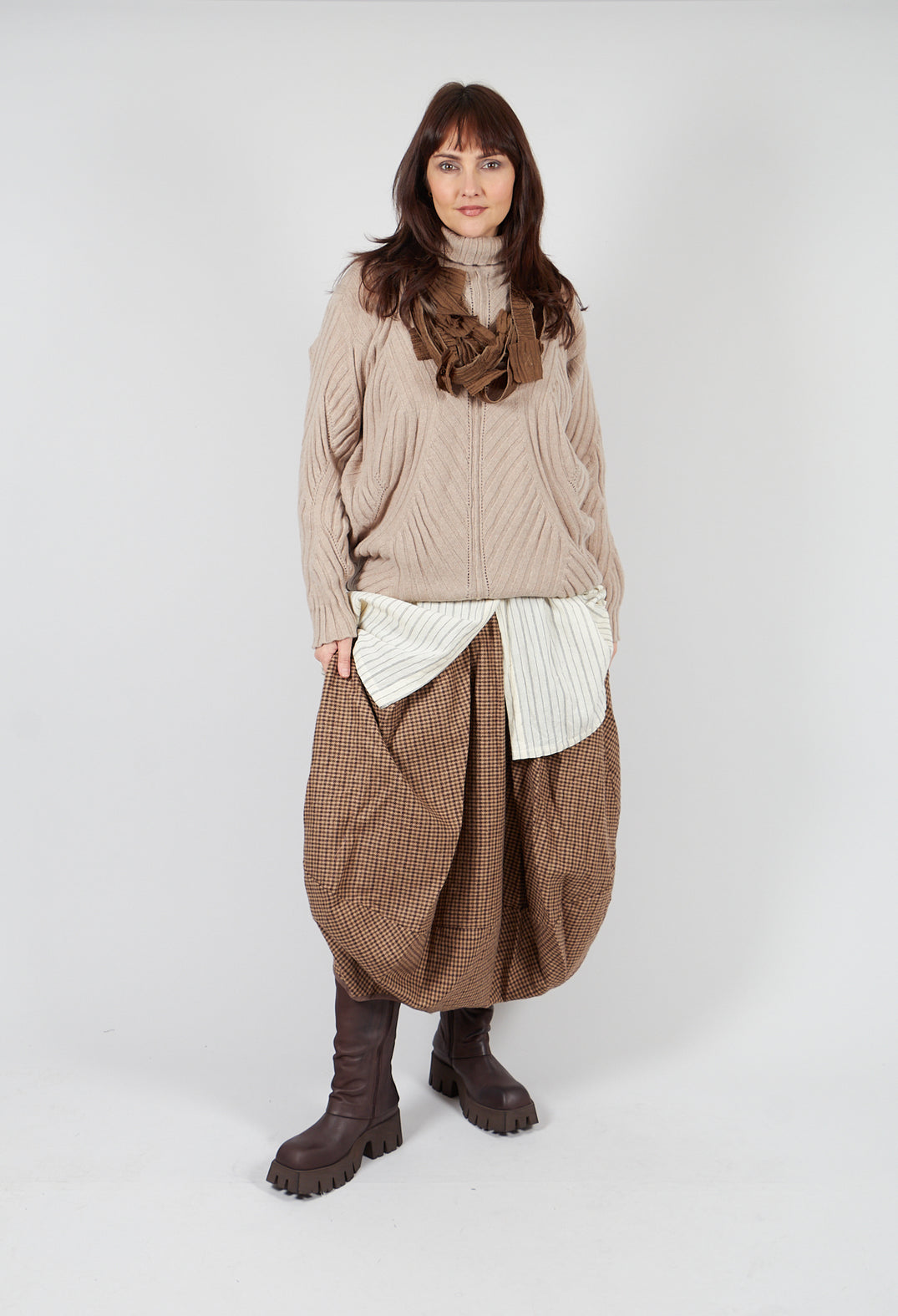 Curcuma Skirt in Laineu British