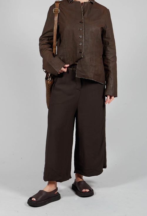 Tosca Wide Leg Pants in Brown