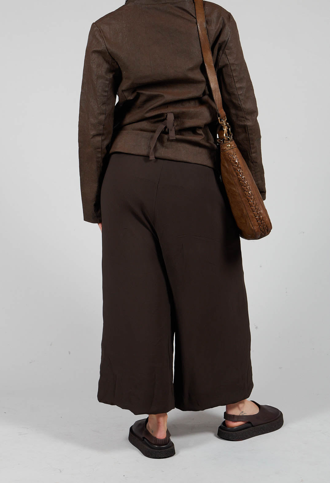 Tosca Wide Leg Pants in Brown