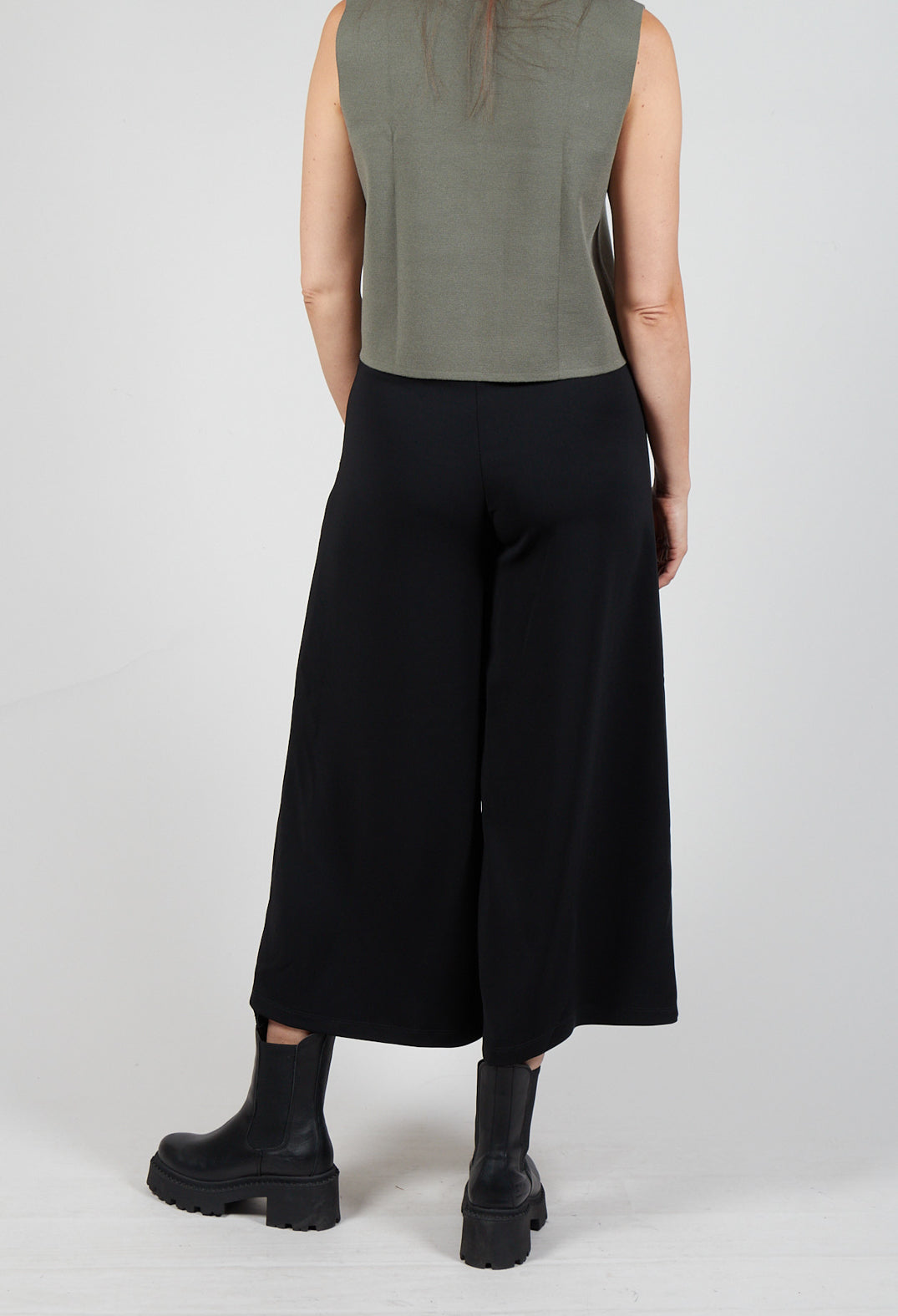 Loose Fit Trousers in Black