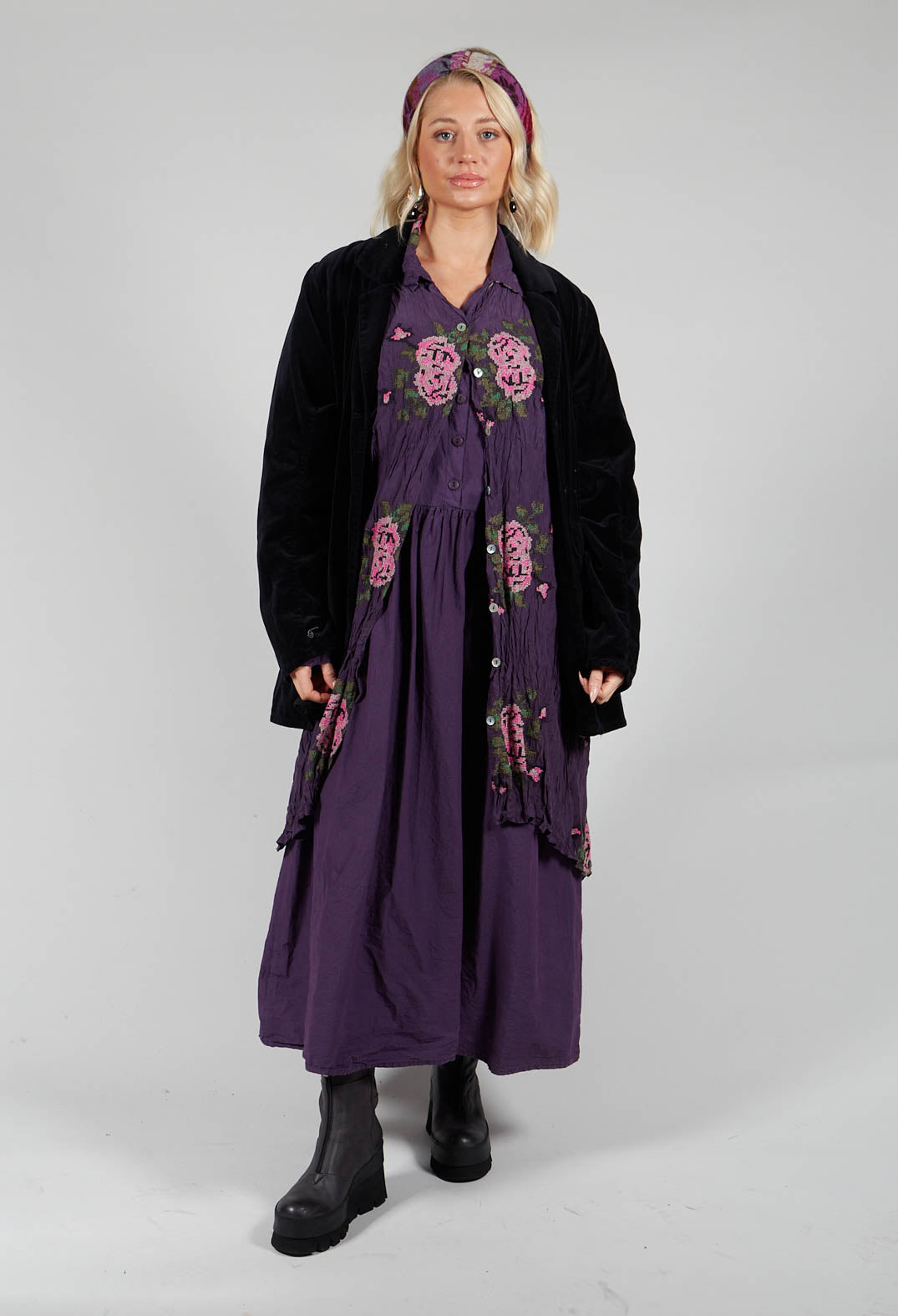 Gestallung Dress in Eisenbahn Purple