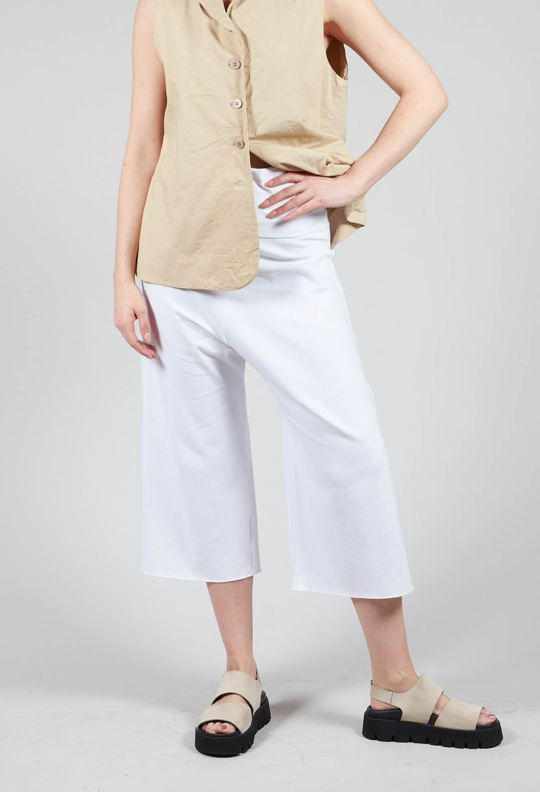 Easy Fit Trousers Eco in Milk