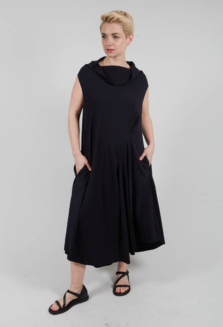 Kiro Sleeveless Dress in Black