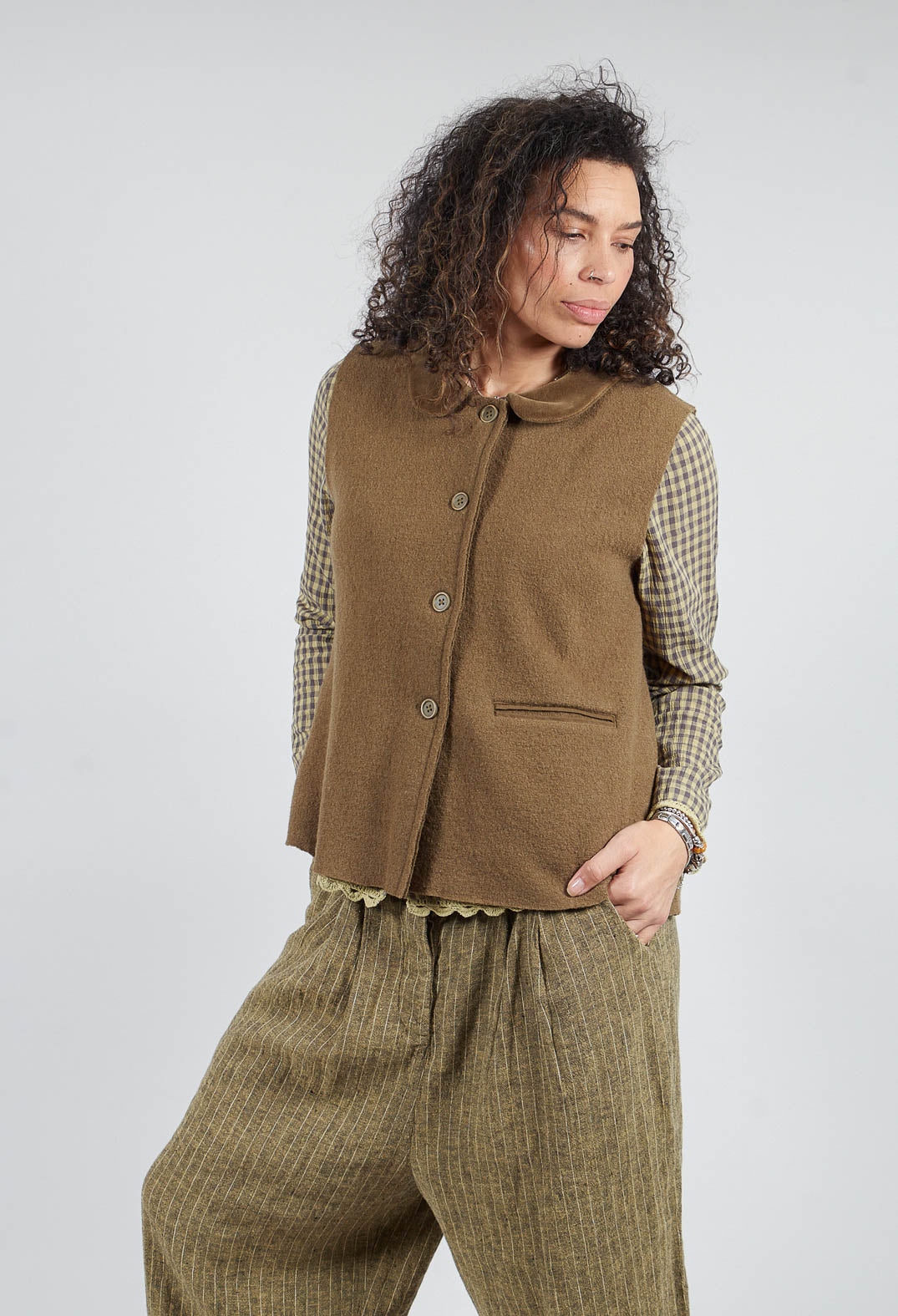 Sissela Top in Olive