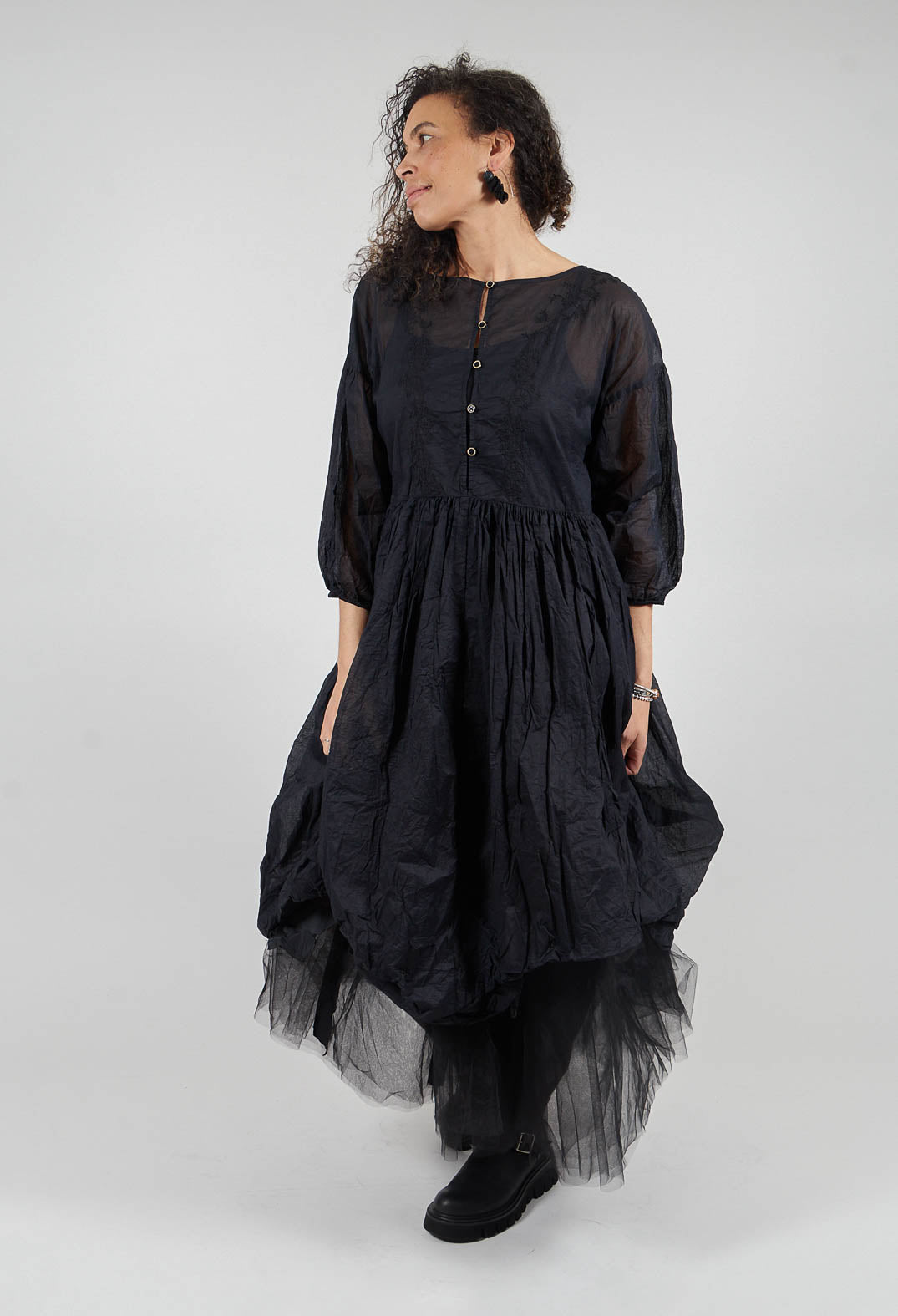 Almira Dress in Black