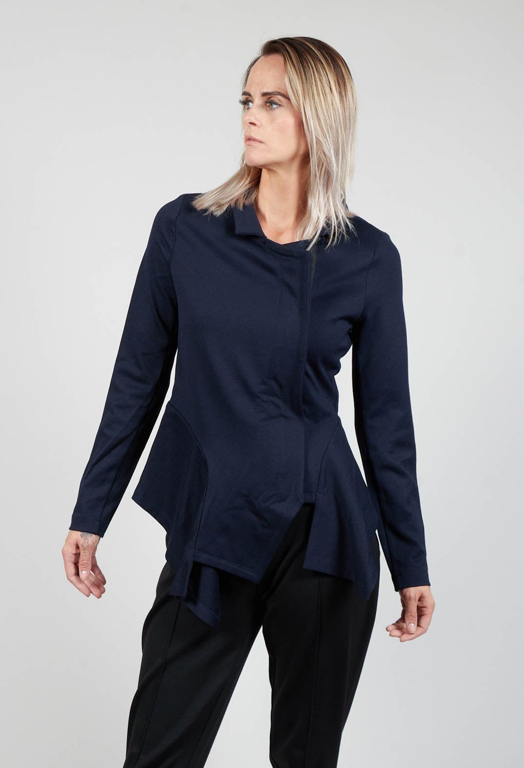 Peplum sleeve outlet jacket