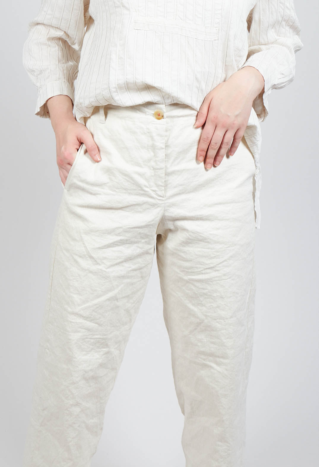 Piera Trousers in Natural