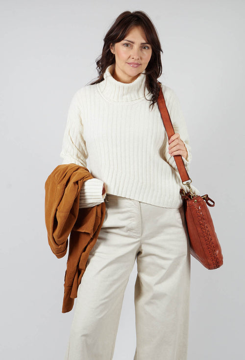 Abelia Tricot Jumper in Latte