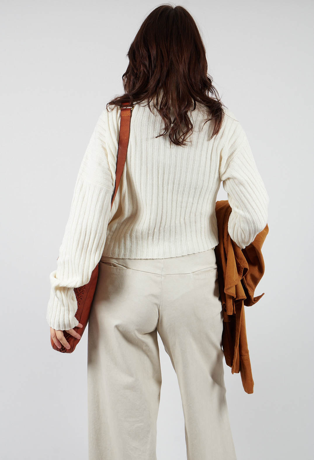 Abelia Tricot Jumper in Latte