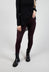 Stretch Fit Long Leggings in Plum