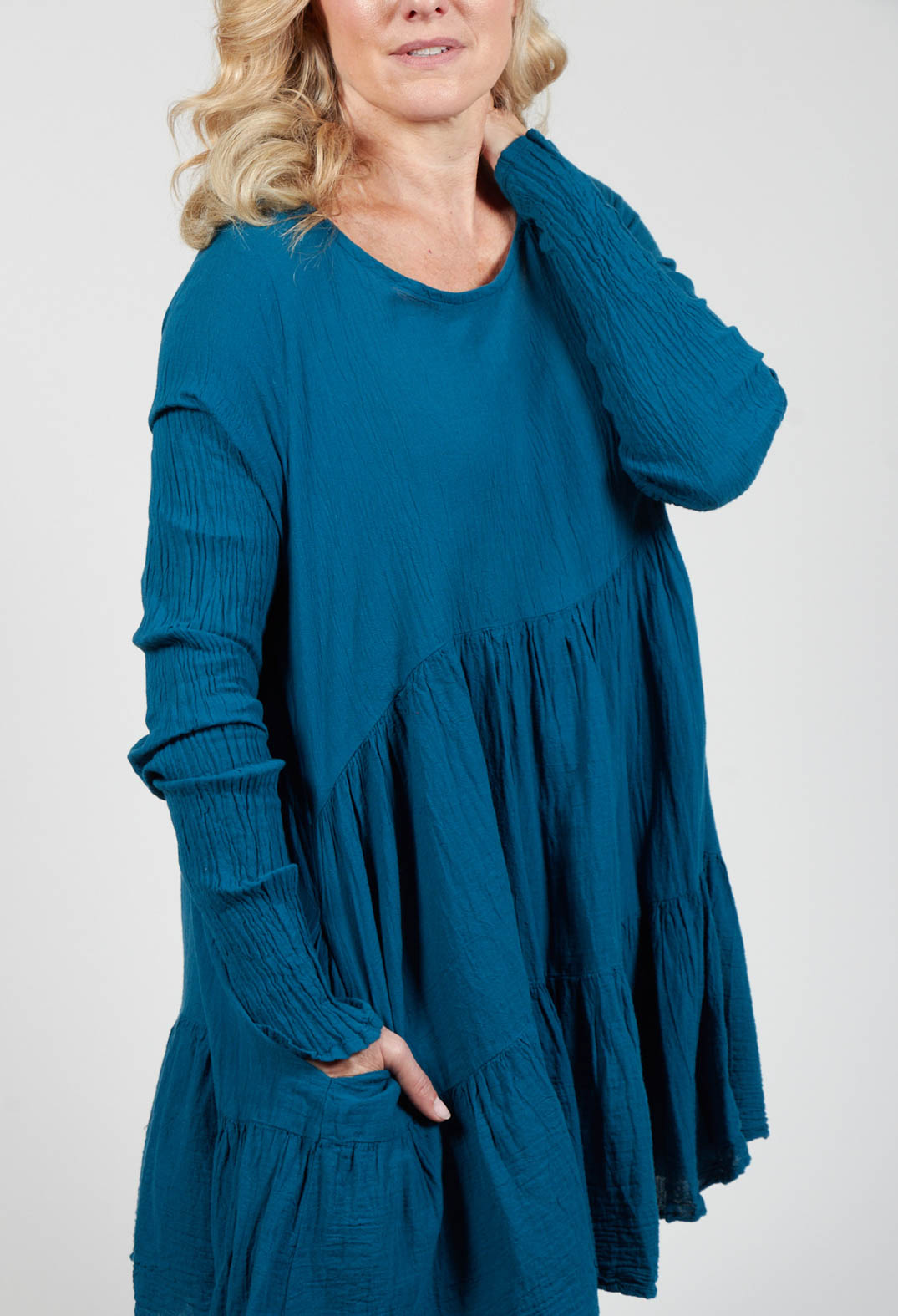 Rundruhe Tunic in Jetzt Blue