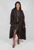 Bloom Coat in Black and Brown