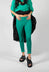 Leggings with Elasticated Waist in Green