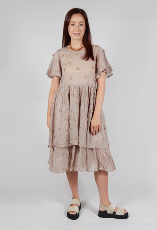 Ekanta Dress in Pearl Grey