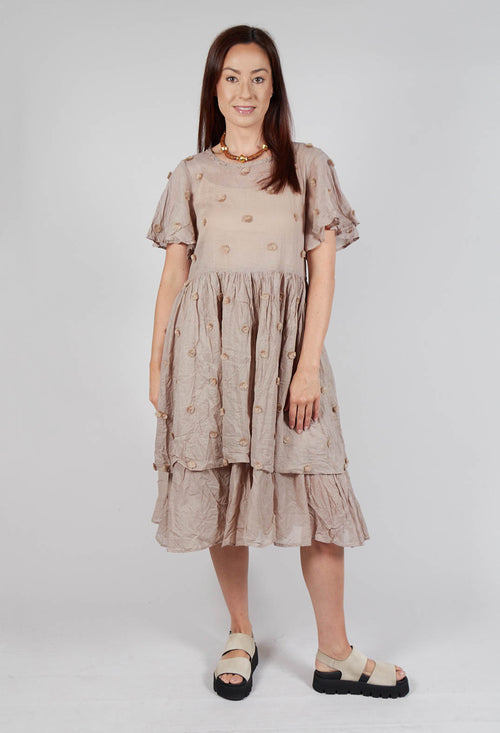 Ekanta Dress in Pearl Grey