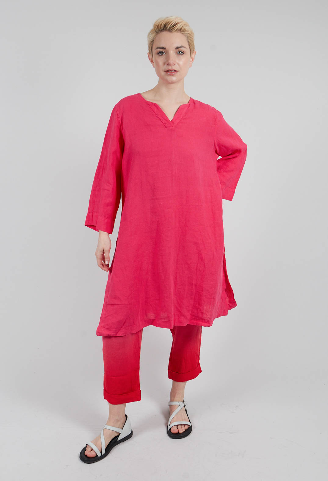 Luhan Tunic in Fuchsia