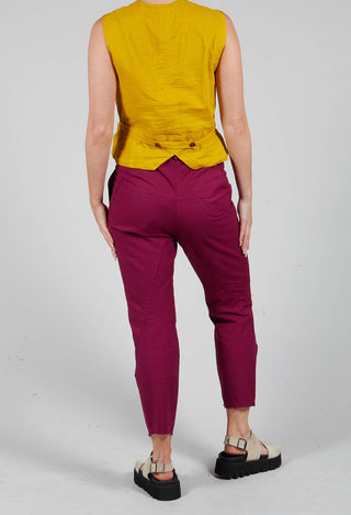 Priti Trousers in Berry