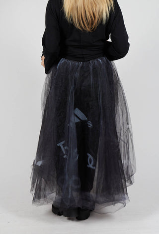 Go Netted Skirt in Black