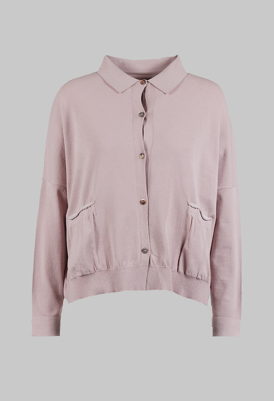 Light pink clearance short sleeve cardigan