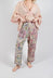 Patchwork Charmie Trousers in Madras Pink