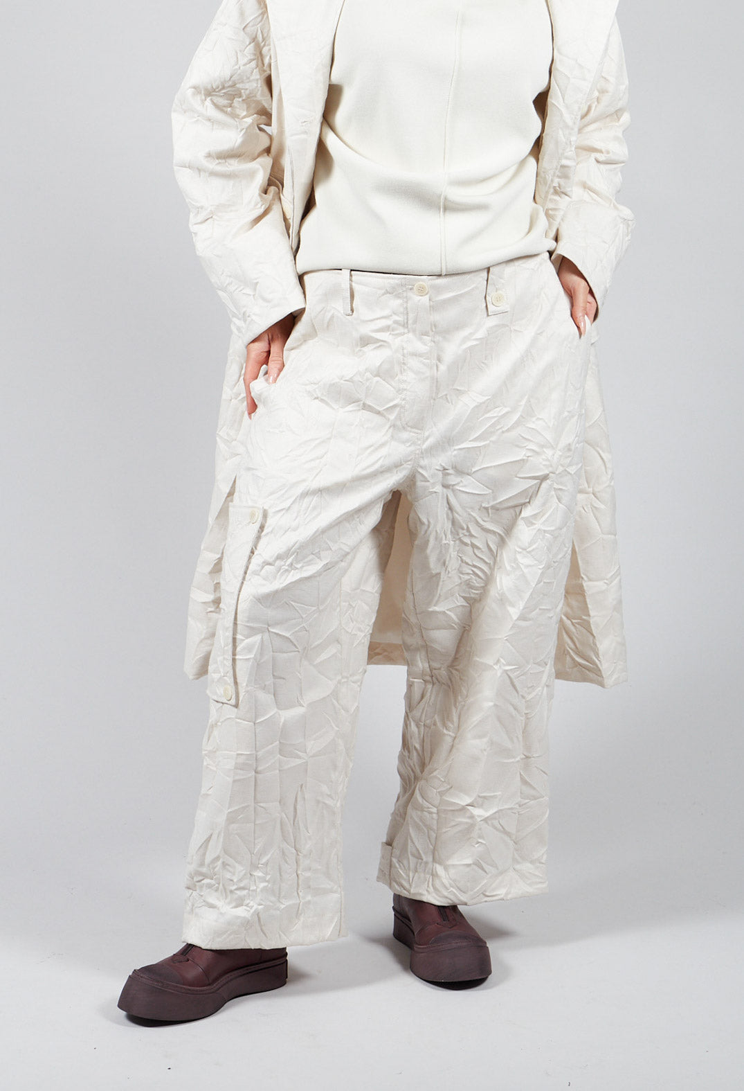 Peka Trousers in Off White