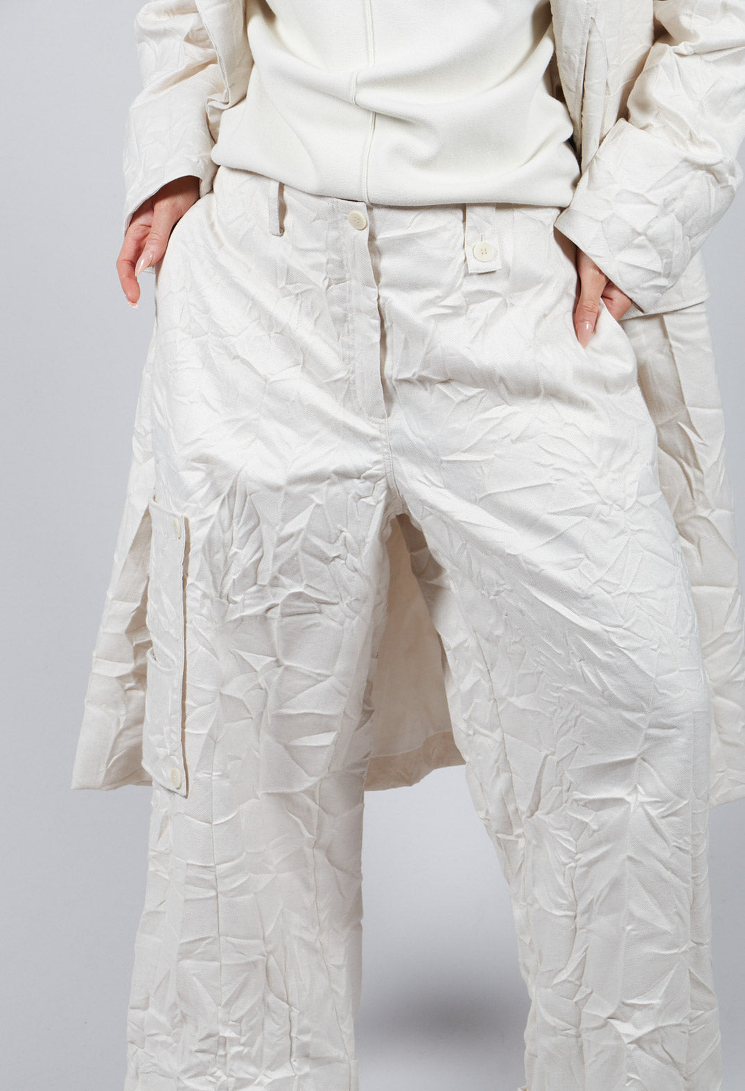 Peka Trousers in Off White