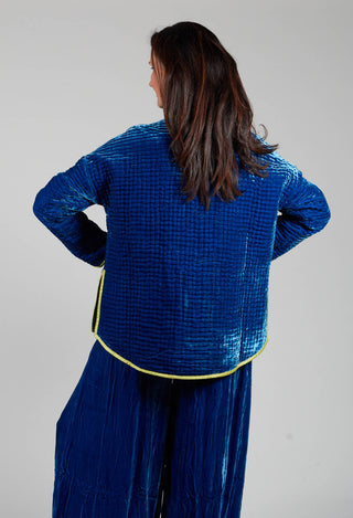 Aldina Pomegranate Jacket in Lapis