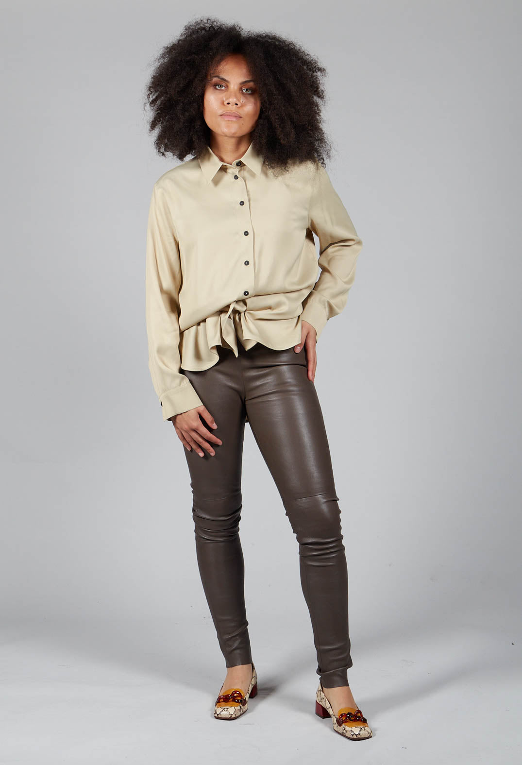 Tan Leather Leggings Outfits For Women | International Society of Precision  Agriculture