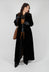 Classic Lux Velvet Coat in Black