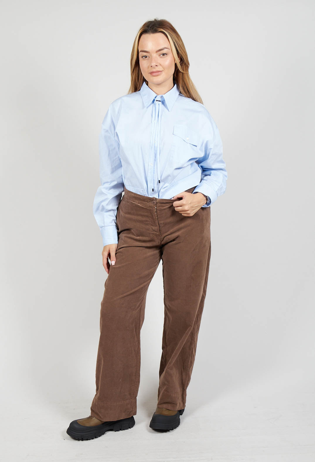 Dider Trousers in Taupe