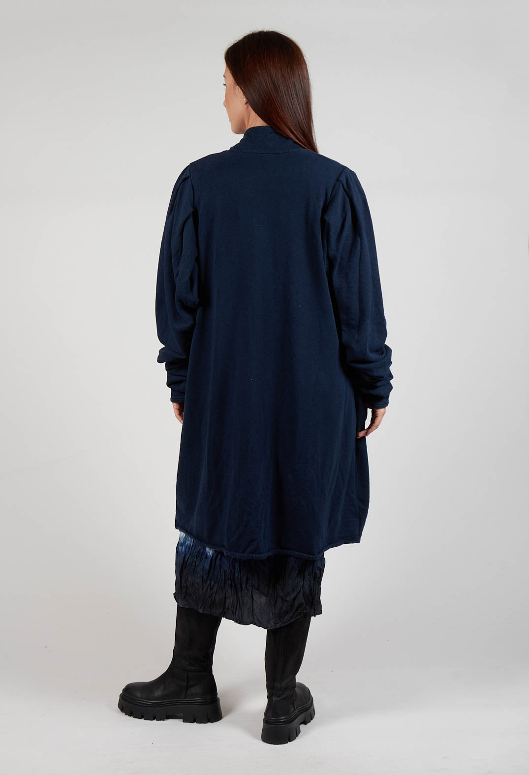 Hennadel Coat in Nacht Blue