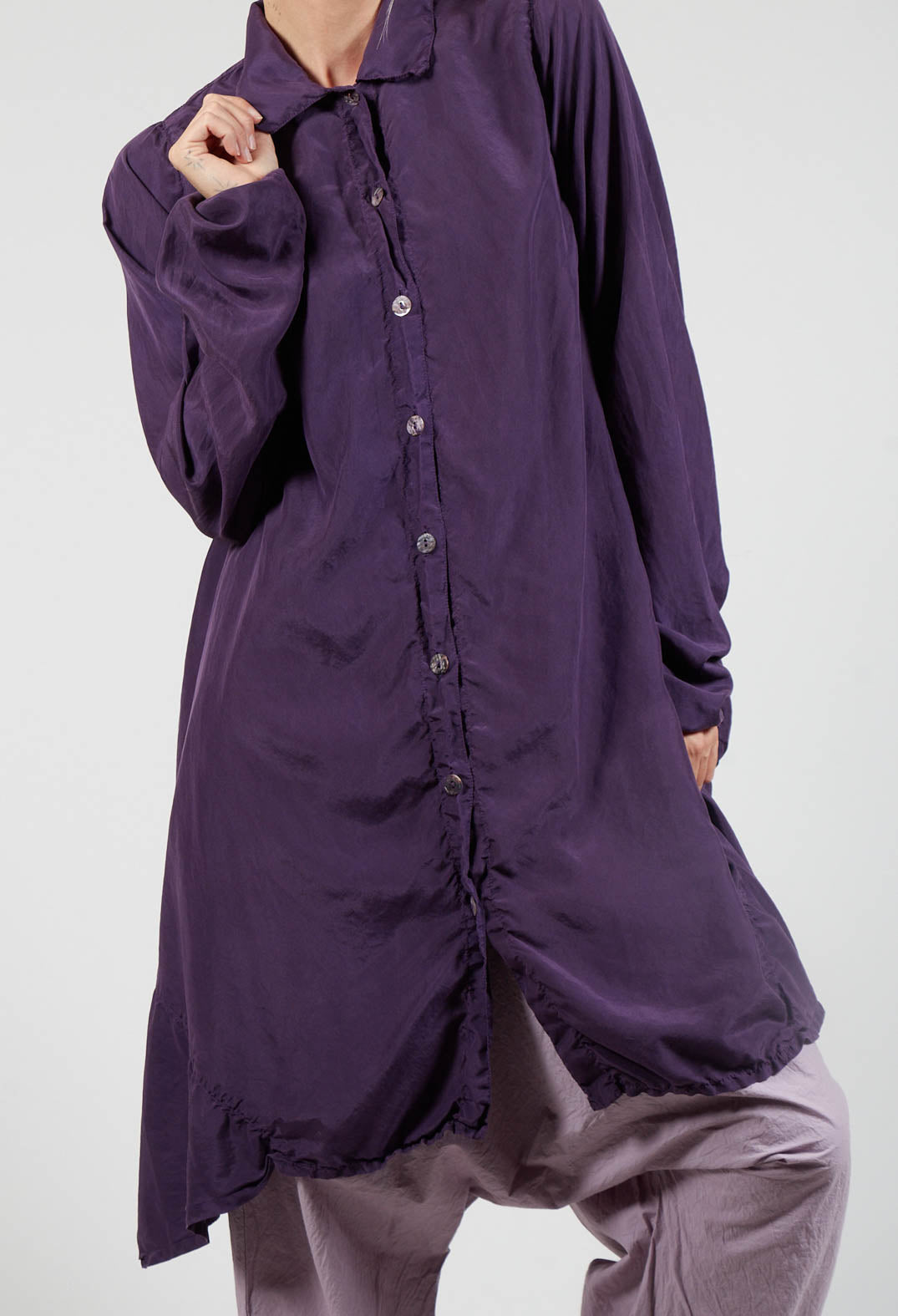 Werkzeug Top in Eisenbahn Purple