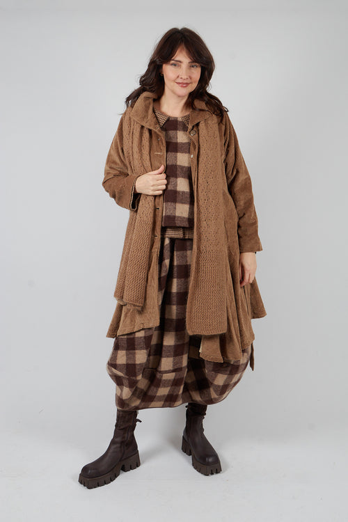 Pavot Coat in Sable