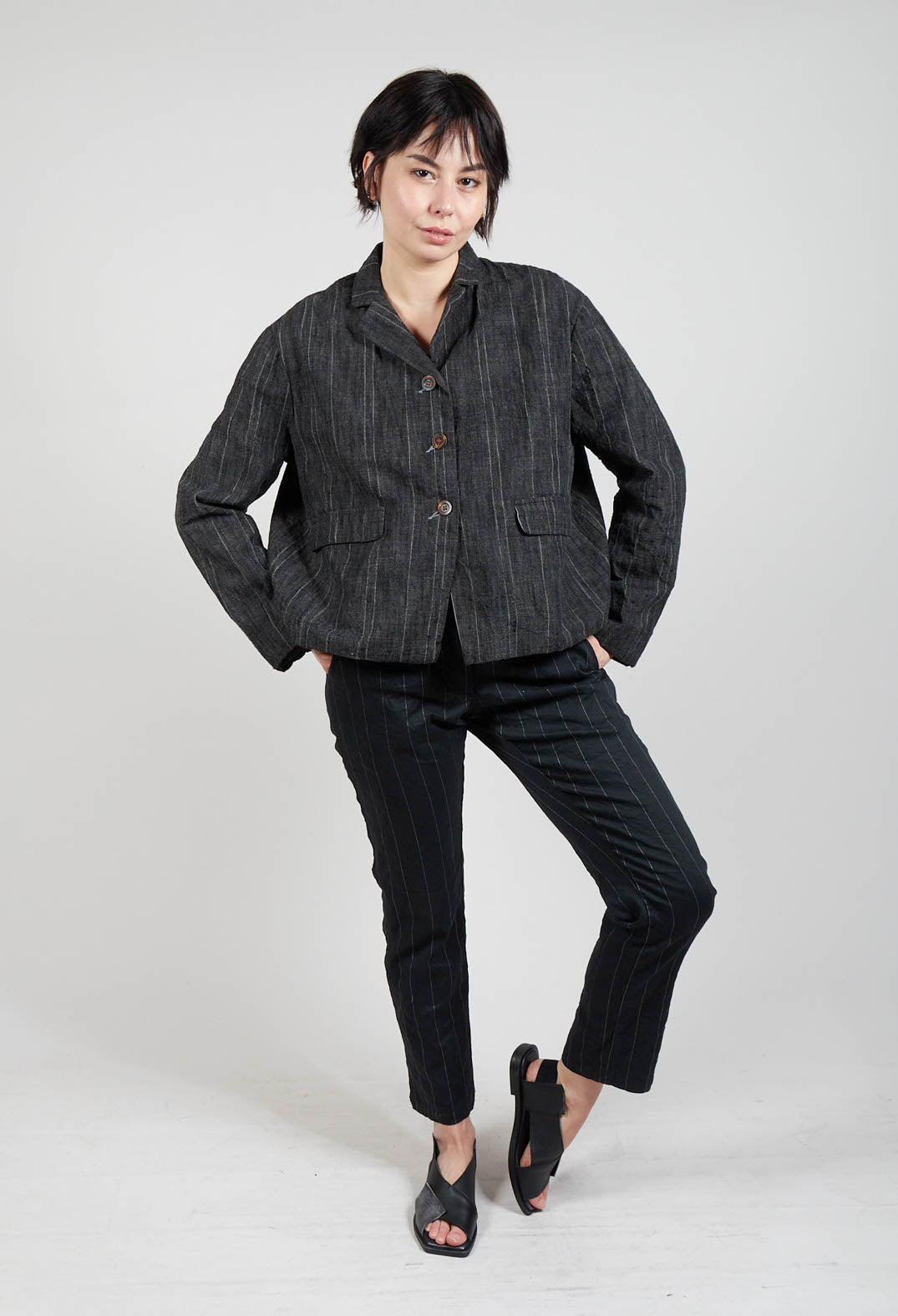 Vala Jacket in Charcoal