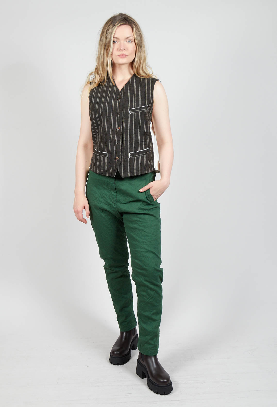 Paoletta Pants in Green