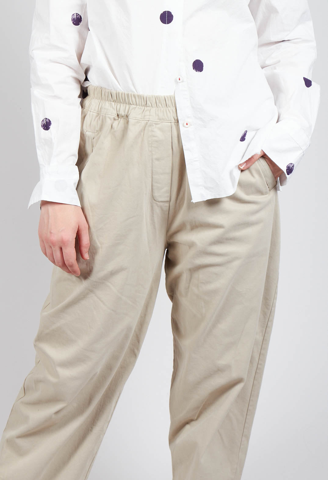 Pedtrina Pants in Tan