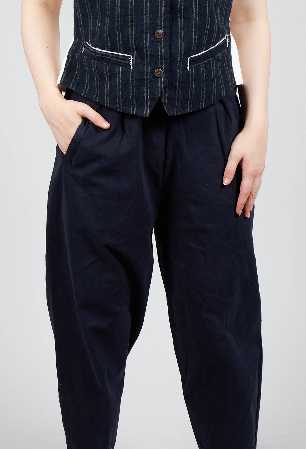 Pedrina Pants in Navy