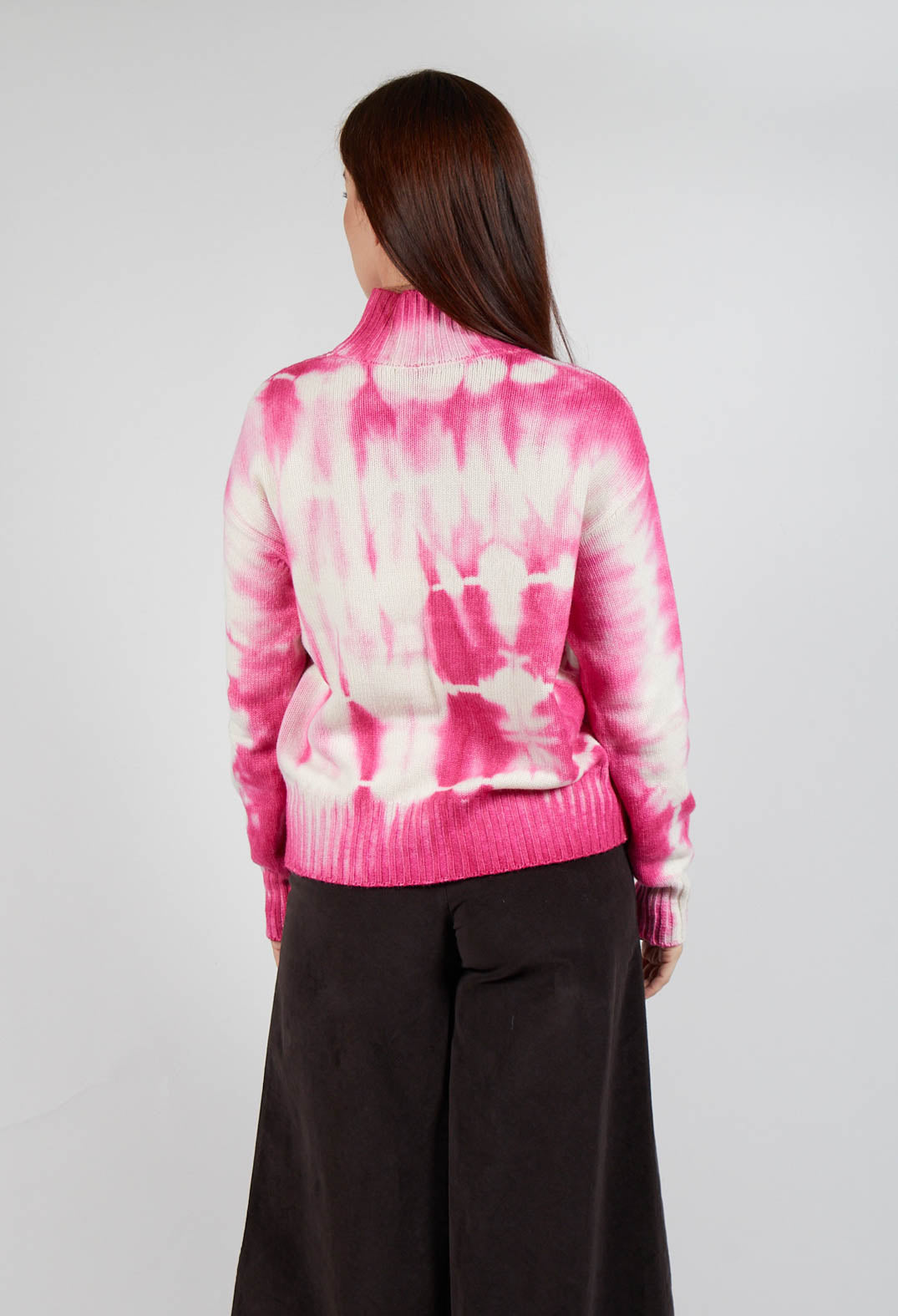 High Neck Jumper in Pink