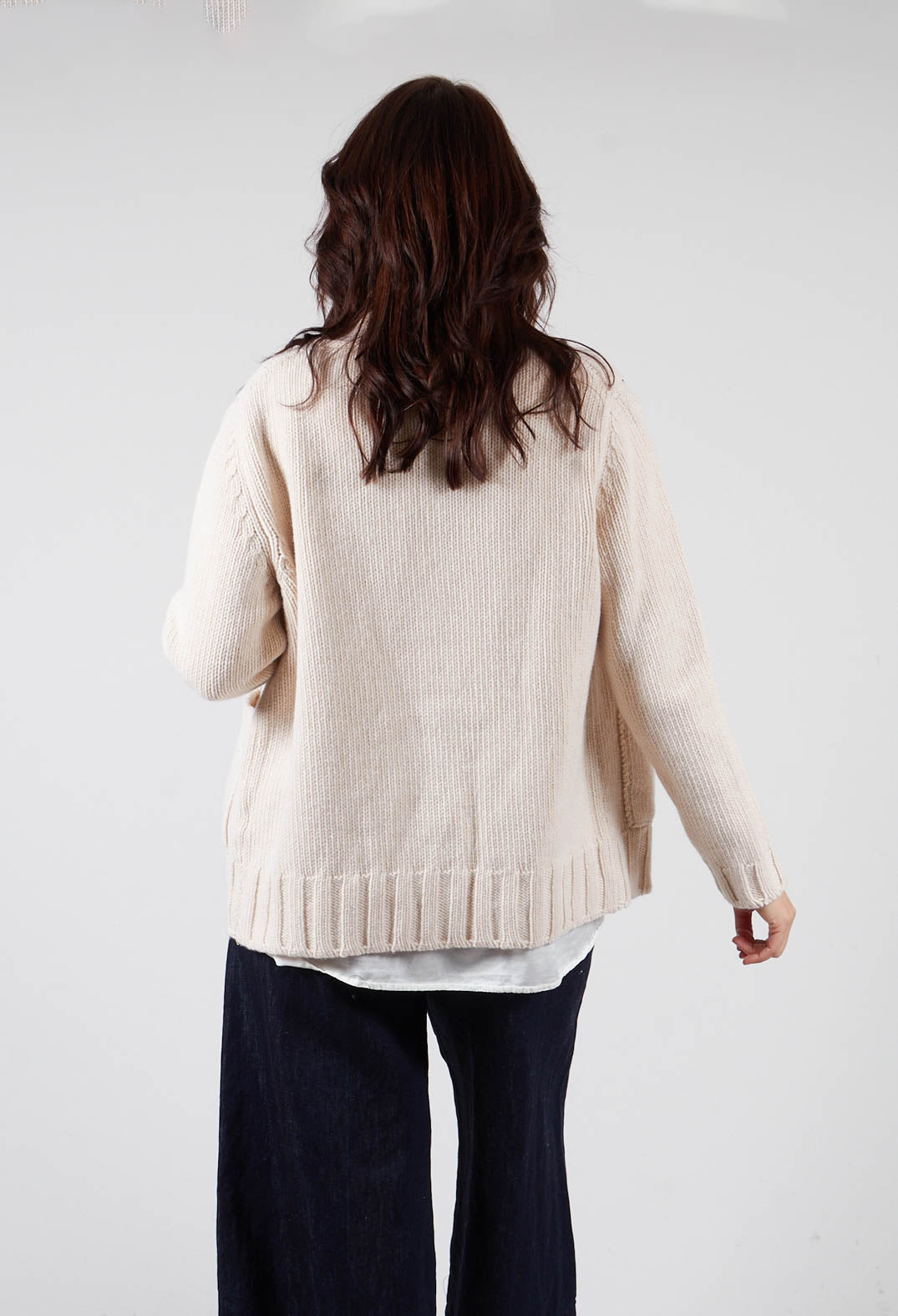 Cardigan in Natural