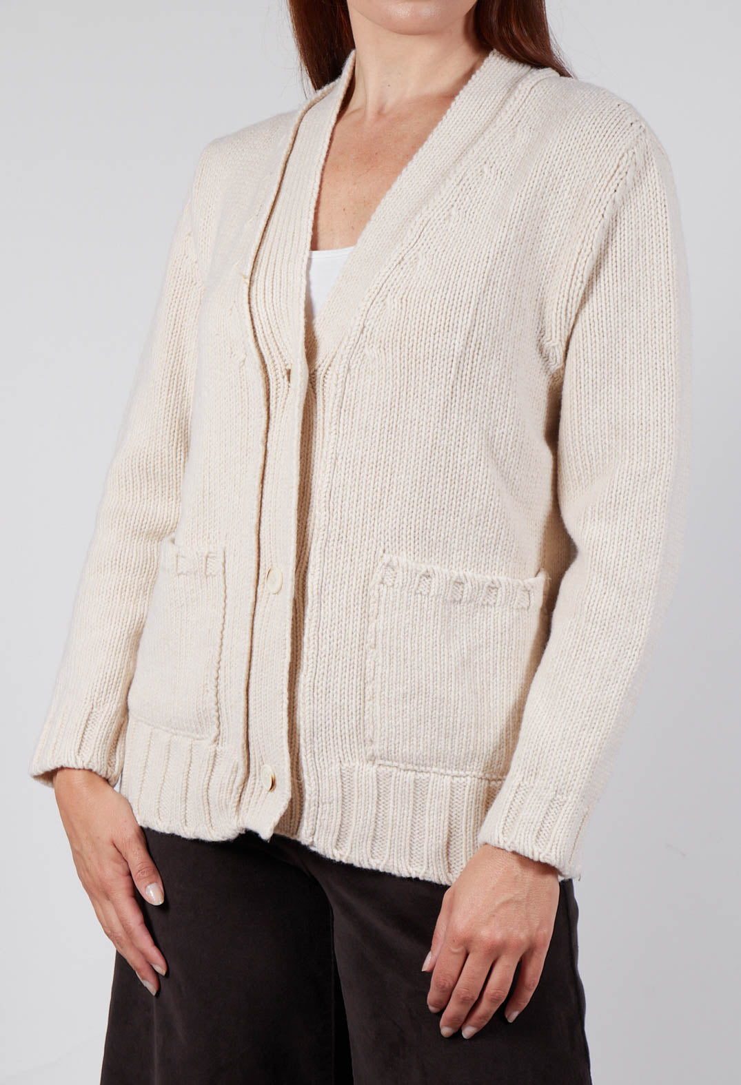 Cardigan in Natural