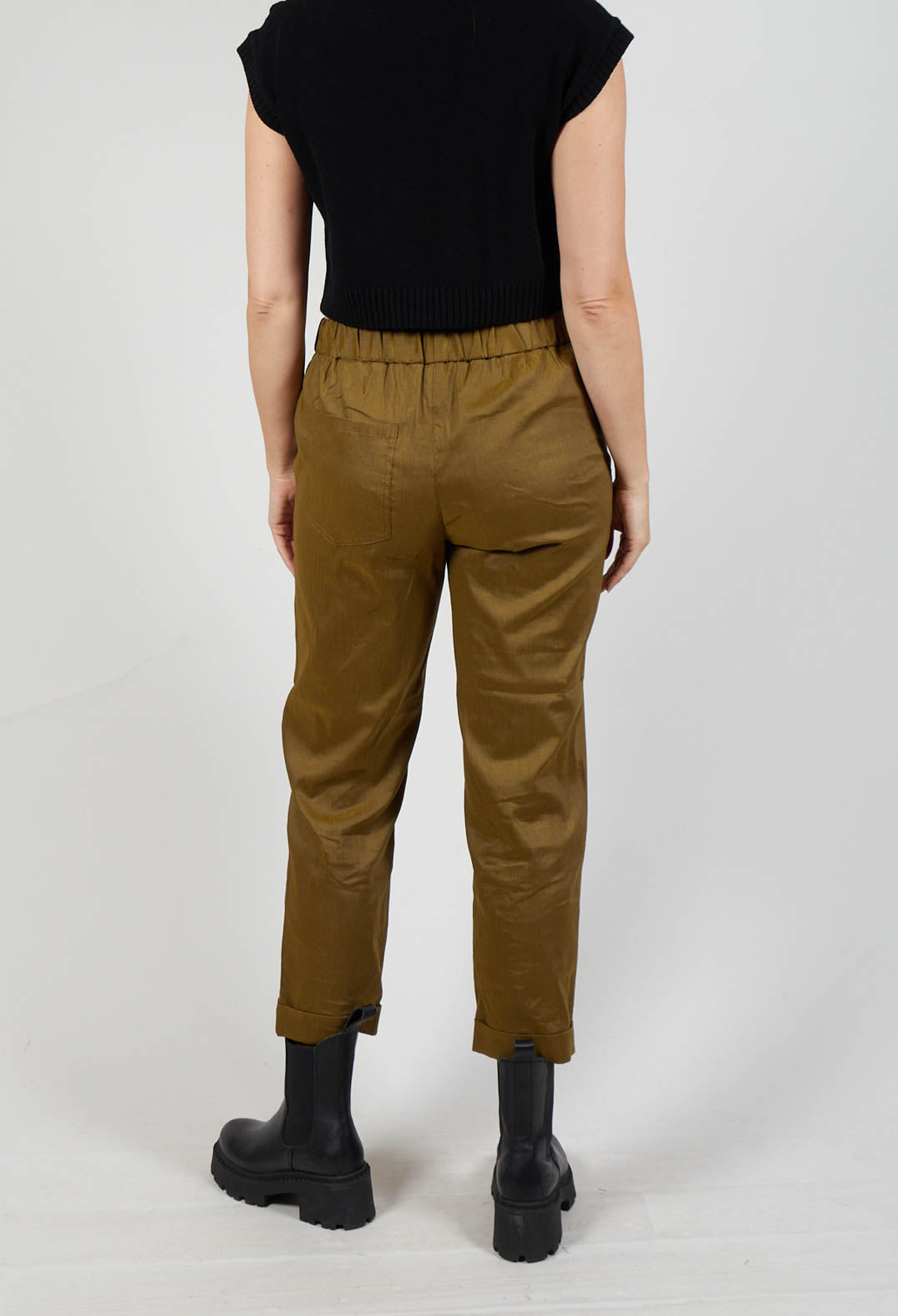 Utility Trousers in Mustard