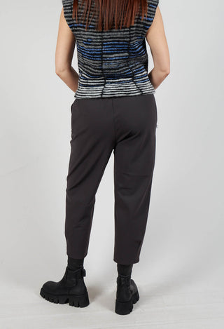 Straight Leg Trousers in Grey