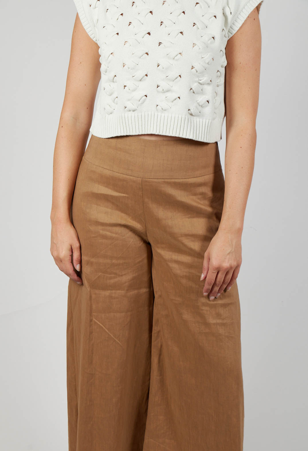 Vanessa Trousers in Beige