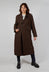 Evening Coat in Original Brown Minature Check